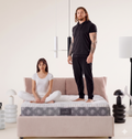 Magniflex Dolce Vita Dual 10 Ortopedik Memory Foam Yatak | Çiftler İçin Dual Core Konfor | Made in Italy