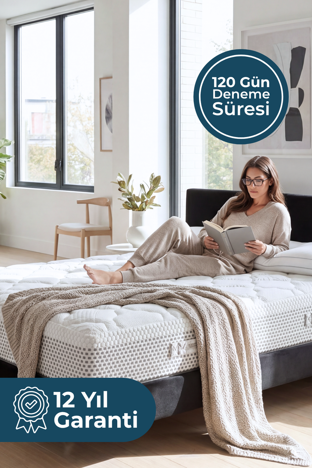 Magniflex Massaggio Deluxe Ultra Ortopedik Mikro Masaj Etkili Memory Foam Yatak | Made in Italy