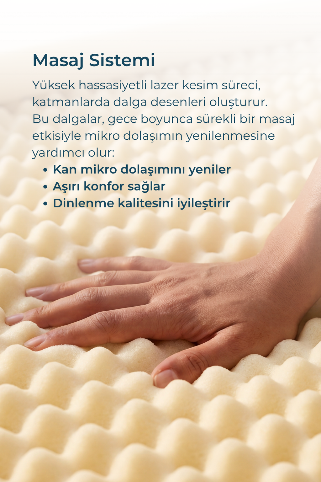 Magniflex Magnicool 10 Firm Memory Foam Yatak | 5 Bölgeli Destek | Serin Uyku Teknolojisi | Made in Italy