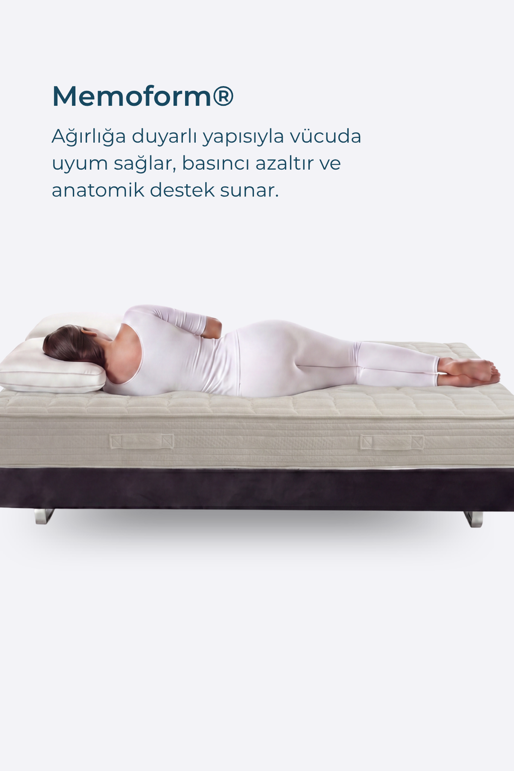 Magniflex Roma Ultra Ortopedik Yatak | Memory Foam | Anti-Stress ve Serin Uyku Teknolojisi | Made in Italy