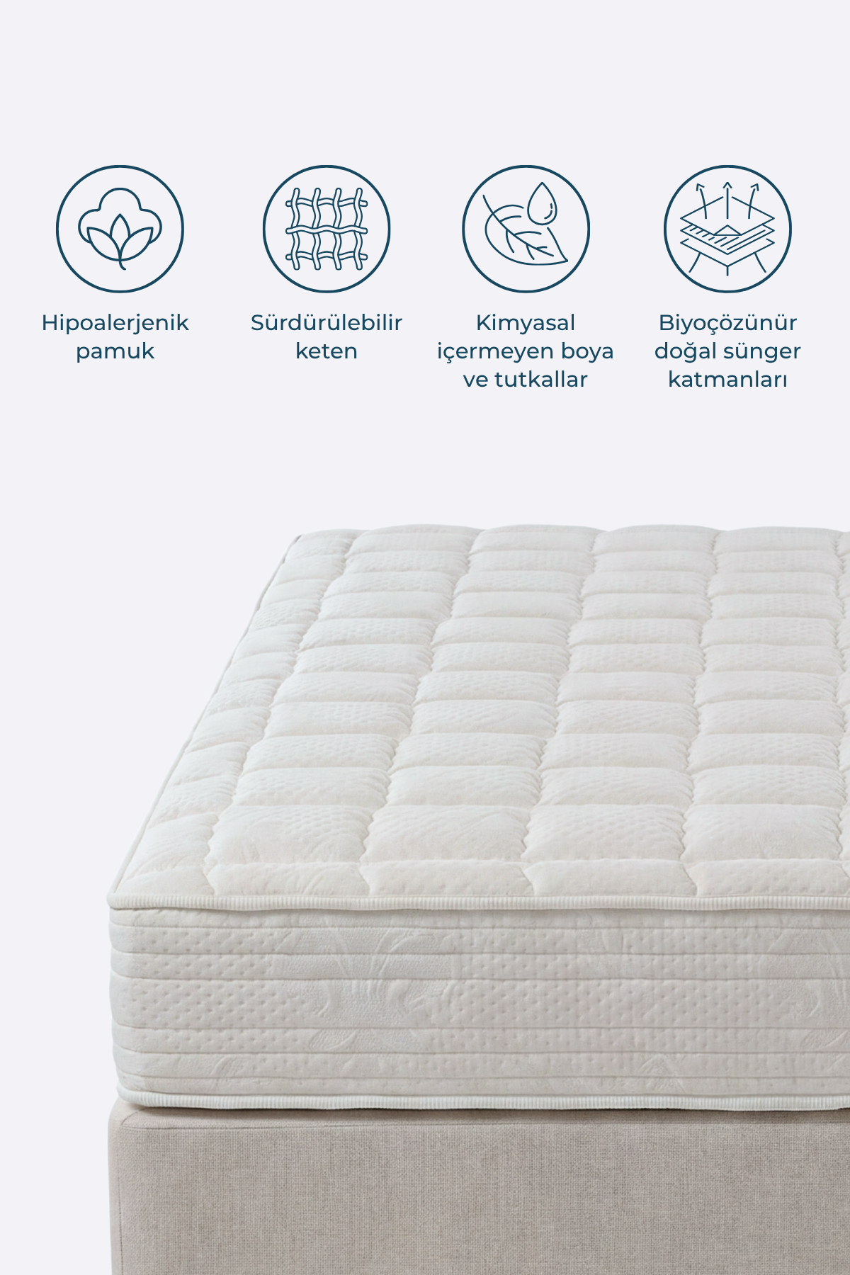 Magniflex Roma Ultra Ortopedik Yatak | Memory Foam | Anti-Stress ve Serin Uyku Teknolojisi | Made in Italy