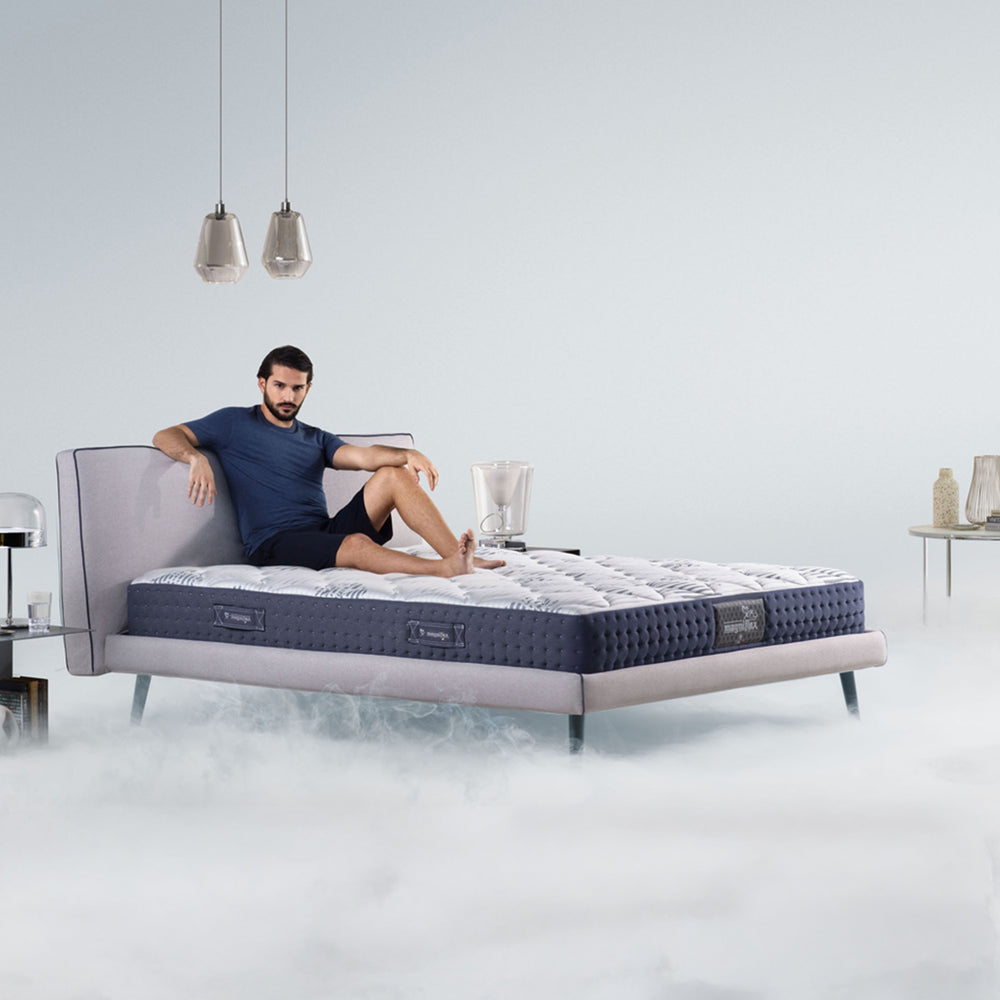 Magniflex Magnicool 10 Firm Memory Foam Yatak | 5 Bölgeli Destek | Serin Uyku Teknolojisi | Made in Italy